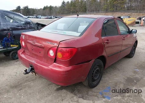 2003 Toyota Corolla Ce из США, поврежденный, VIN 1NXBR32EX3Z012996